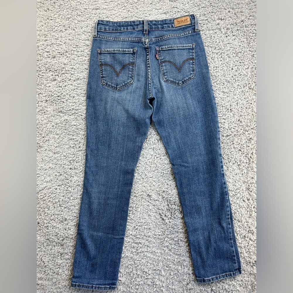 Levi's Jeans Womens 28 Mid Rise Skinny Regular Wash Casual Clean Party Denim - Picture 4 of 5